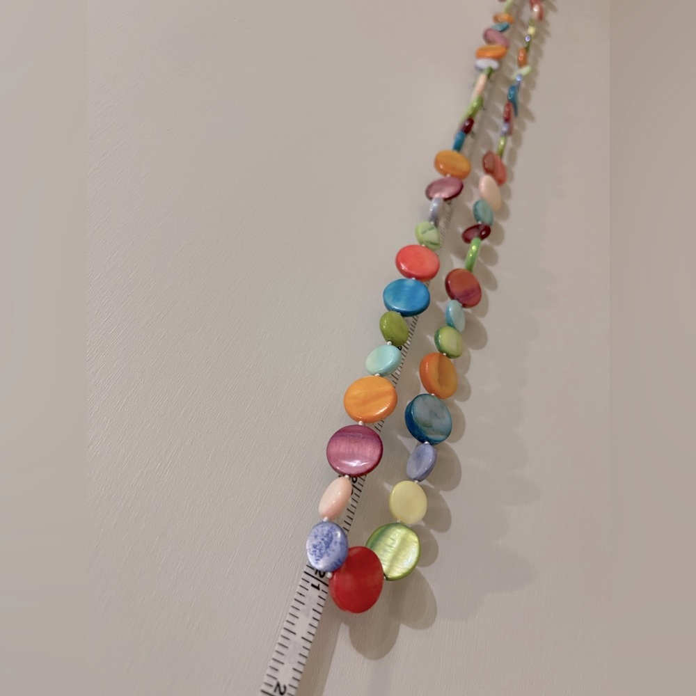 3️⃣/$15! Long colorful necklace